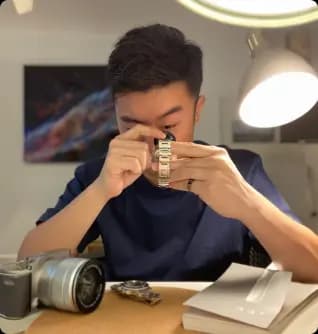 Proses autentikasi jam tangan di Flecto