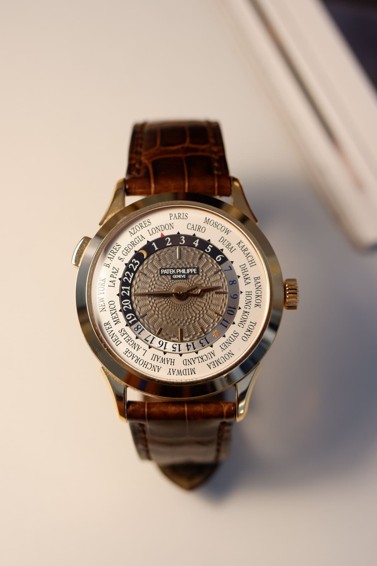 World Time 5230R Rose Gold / Grey