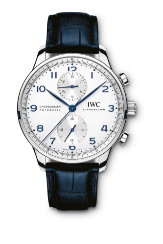 Portuguese Chrono-Automatic Stainless Steel / Silver