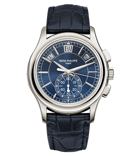 Annual Calendar Chronograph 5905 Platinum / Blue