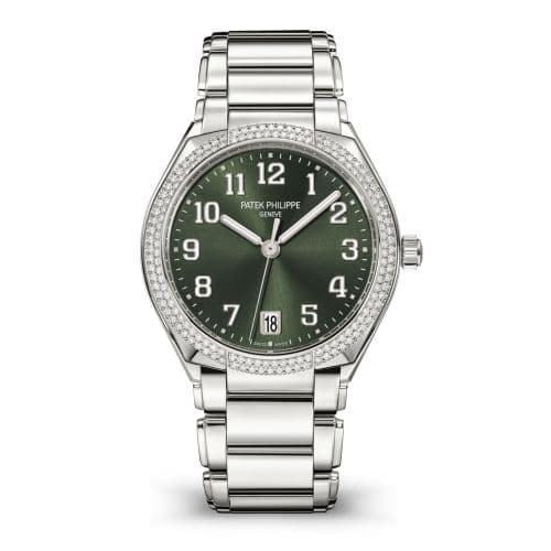 Twenty-4 Automatic Stainless Steel / Diamond / Olive Green thumb