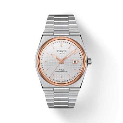 PRX Powermatic 80 Stainless Steel / Rose Gold PVD / Silver thumb