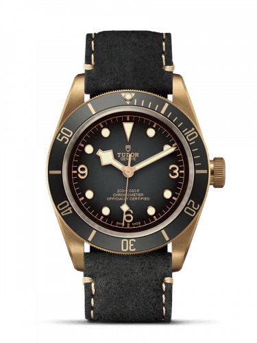 Heritage Black Bay Bronze / Slate / Leather thumb