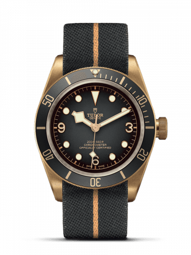 Heritage Black Bay Bronze / Slate / Textile