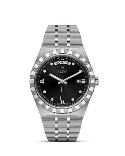 Royal Day-Date 41 Stainless Steel / Black - Diamond thumb