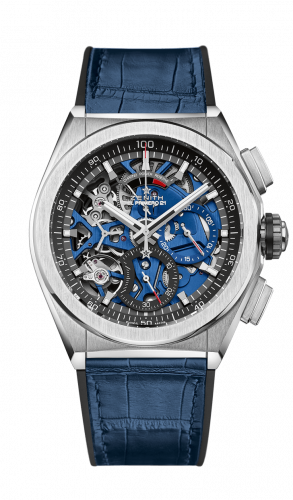 Defy El Primero 21 Titanium / Skeleton / Alligator