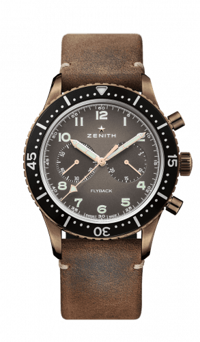 Cronometro Tipo CP-2 Flyback Bronze / Bronze