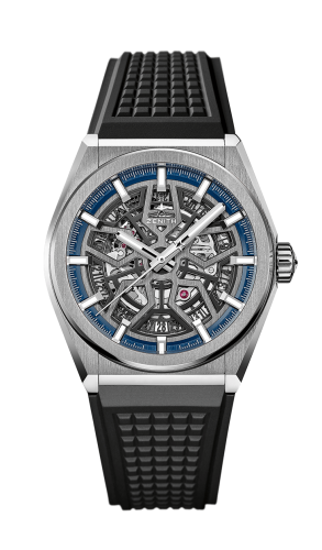 Defy Classic Titanium / Skeleton / Rubber