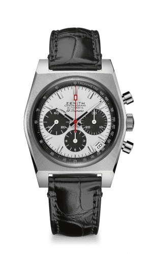 El Primero A384 Revival 50th Anniversary El Primero Stainless Steel / Panda / Alligator thumb