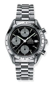Speedmaster Date 39 Stainless Steel / Black - Silver / Bracelet