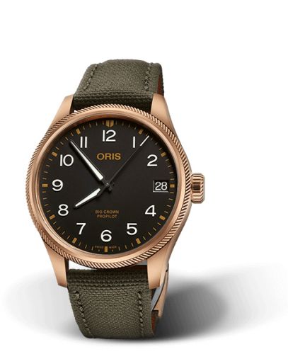 Big Crown ProPilot Big Date Bronze / Black / Fabric