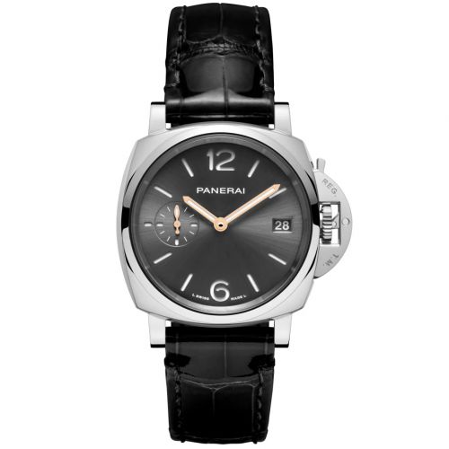 Luminor Due 38 Automatic Stainless Steel / Grey