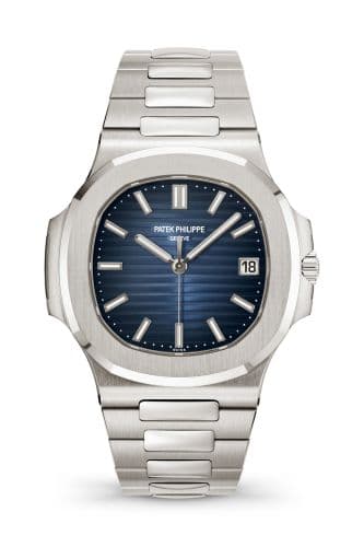 Nautilus 5811 White Gold / Blue