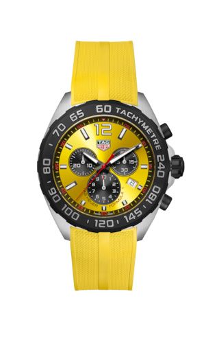 Formula 1 Quartz Chronograph Stainless Steel / Yellow