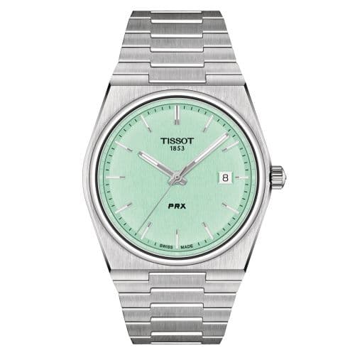 PRX Quartz Stainless Steel / Mint thumb