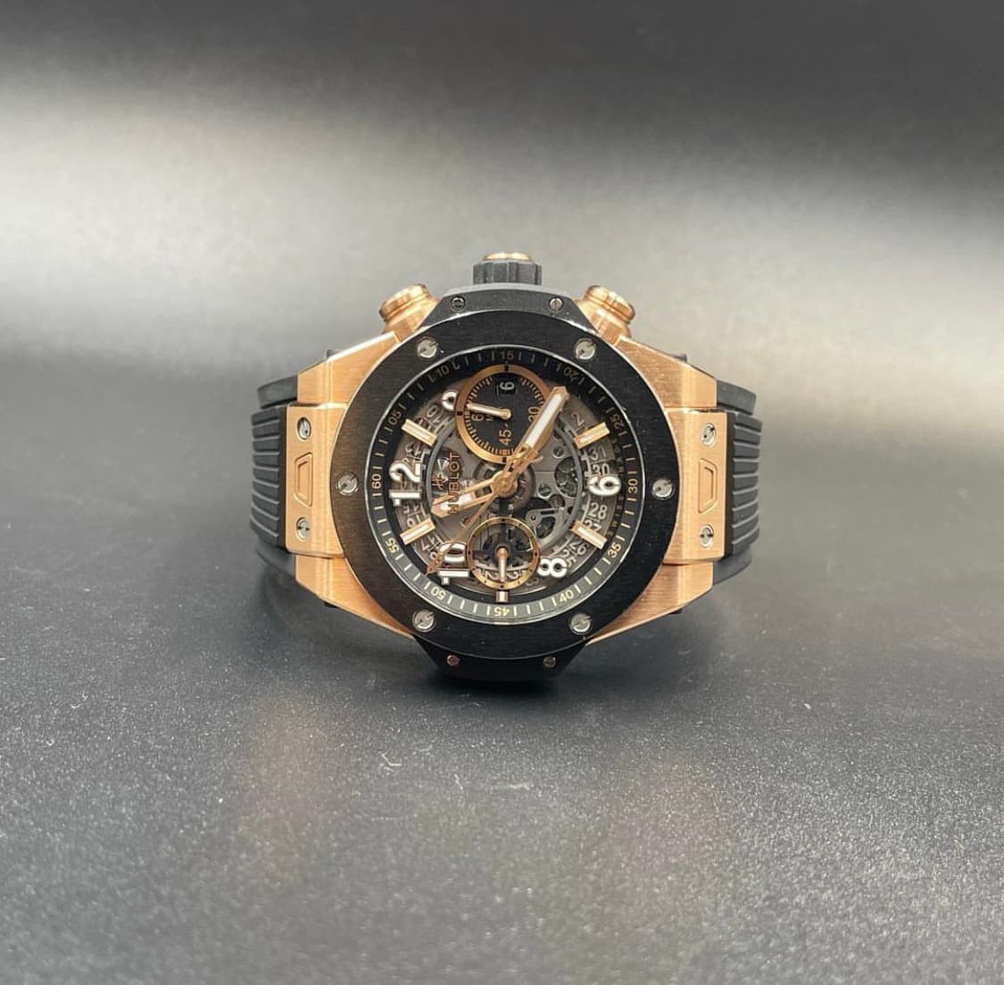 Big Bang Unico King Gold Ceramic