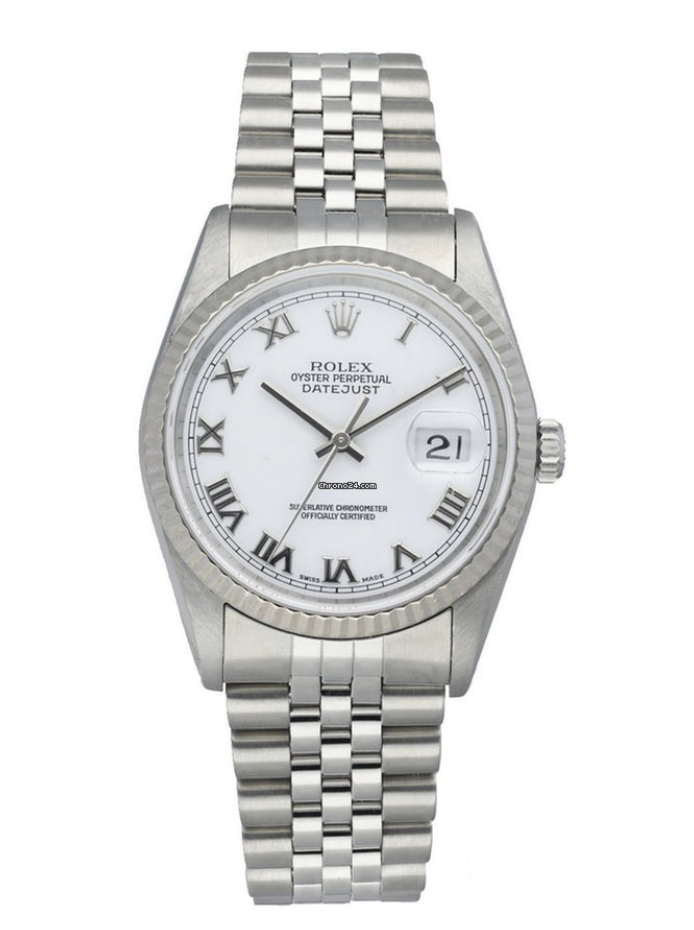 Datejust 36 16234 White Roman Dial