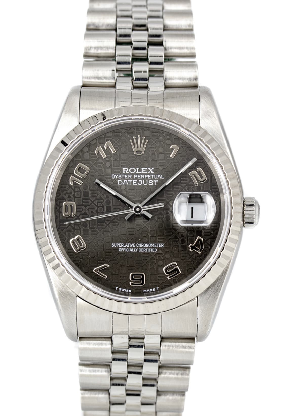 Datejust 36 16234 Steel / Fluted / Computer / Jubilee