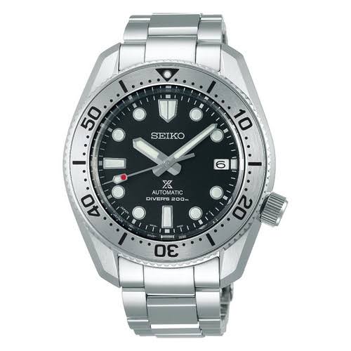 Prospex Automatic Divers / Black / Stainless Steel