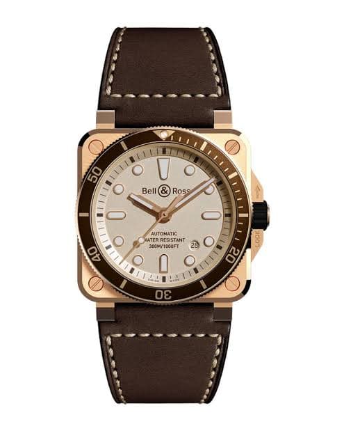 BR 03-92 Diver White Bronze 
