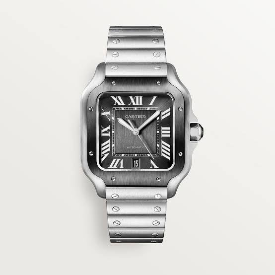 Cartier de Santos Large Grey Automatic