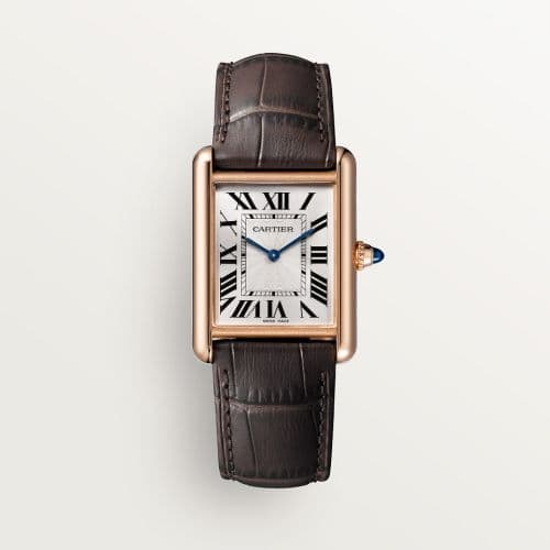 Tank Louis Cartier Large Manual Rose Gold / Silver