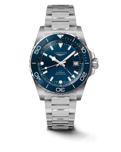 Hydroconquest GMT 41 Stainless Steel / Blue / Bracelet thumb