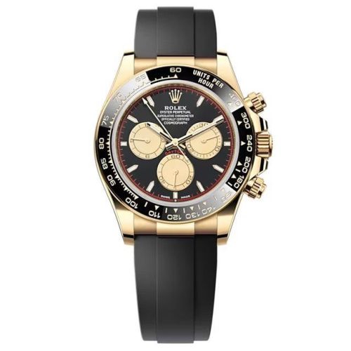 Cosmograph Daytona Yellow Gold - Cerachrom / Black - Champagne / Oysterflex