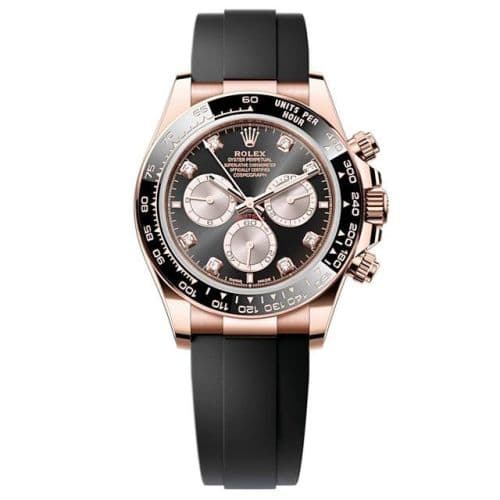Cosmograph Daytona Everose - Cerachrom / Black - Sundust- Diamond / Oysterflex