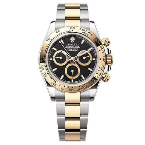 Cosmograph Daytona Stainless Steel - Yellow Gold / Black / Oyster