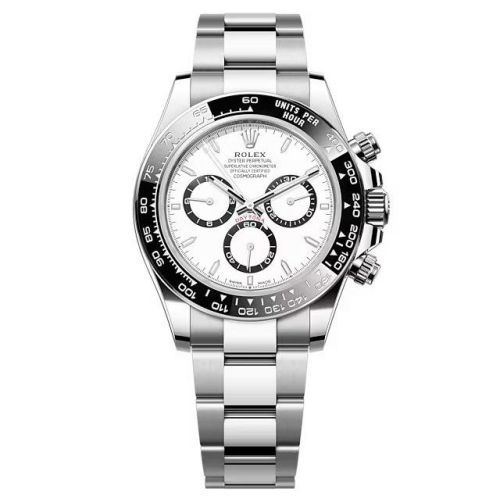 Cosmograph Daytona Stainless Steel - Cerachrom / White / Oyster