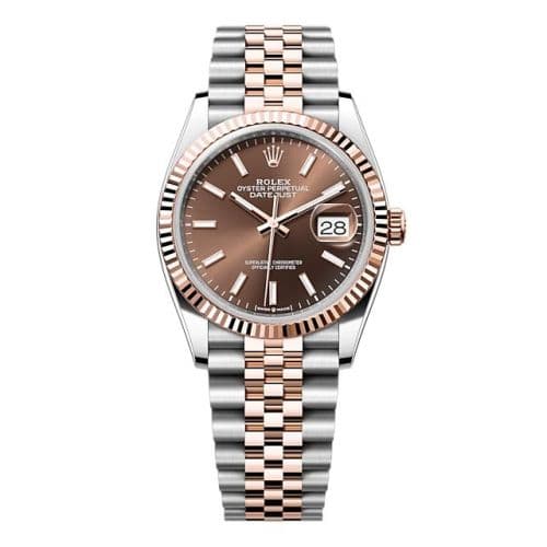 Datejust 36 Stainless Steel - Everose / Fluted / Chocolate / Jubilee