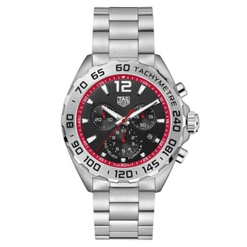 Formula 1 Chronograph Quartz Stainless Steel / Racing Red / Bracelet thumb