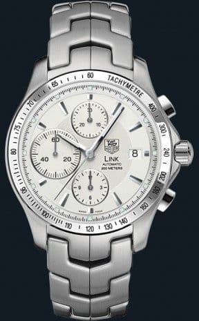 Link Automatic Chronograph Stainless Steel / Silver thumb