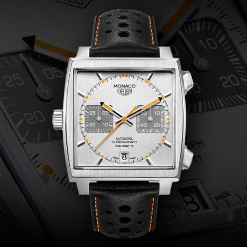 Monaco Calibre 11 Stainless Steel / China