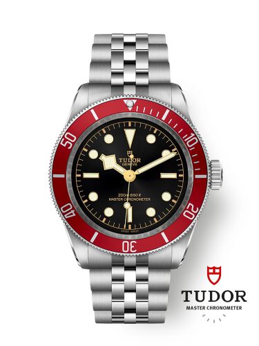 Black Bay Master Chronometer Stainless Steel - Burgundy / Black / Jubilee