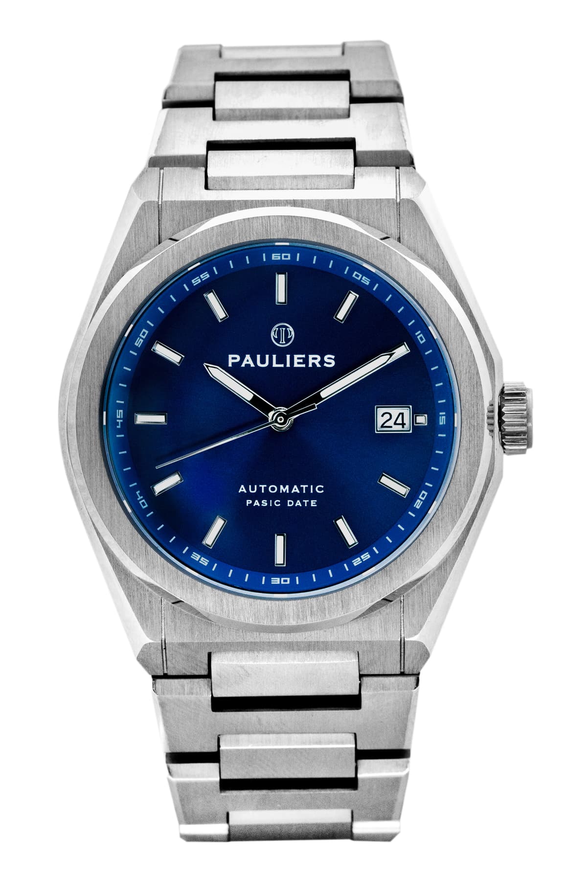 Pasic Date / Stainless Steel / Blue thumb