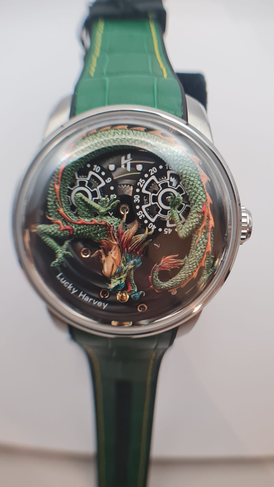 Stainless Steel Green Dragon Automatic