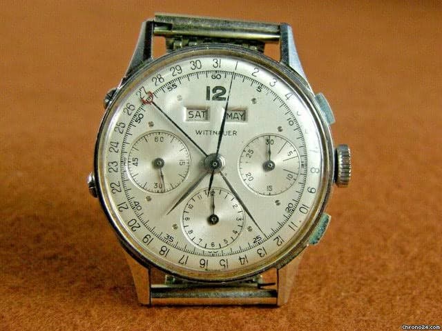 Valjoux 72C Triple Calendar Chronograph thumb