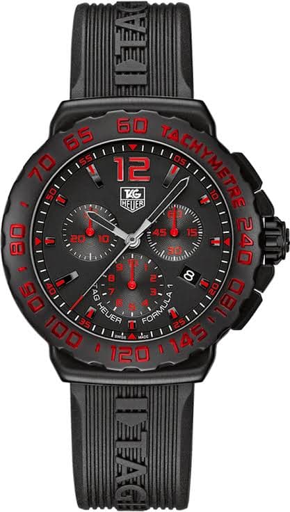 Formula 1 Quartz 42 Chronograph Black Titanium