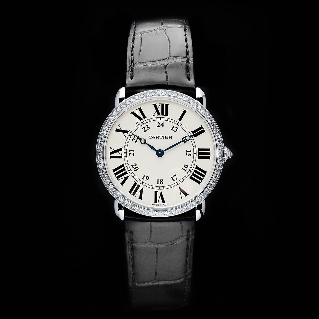 Ronde Louis White Gold Factory Diamond