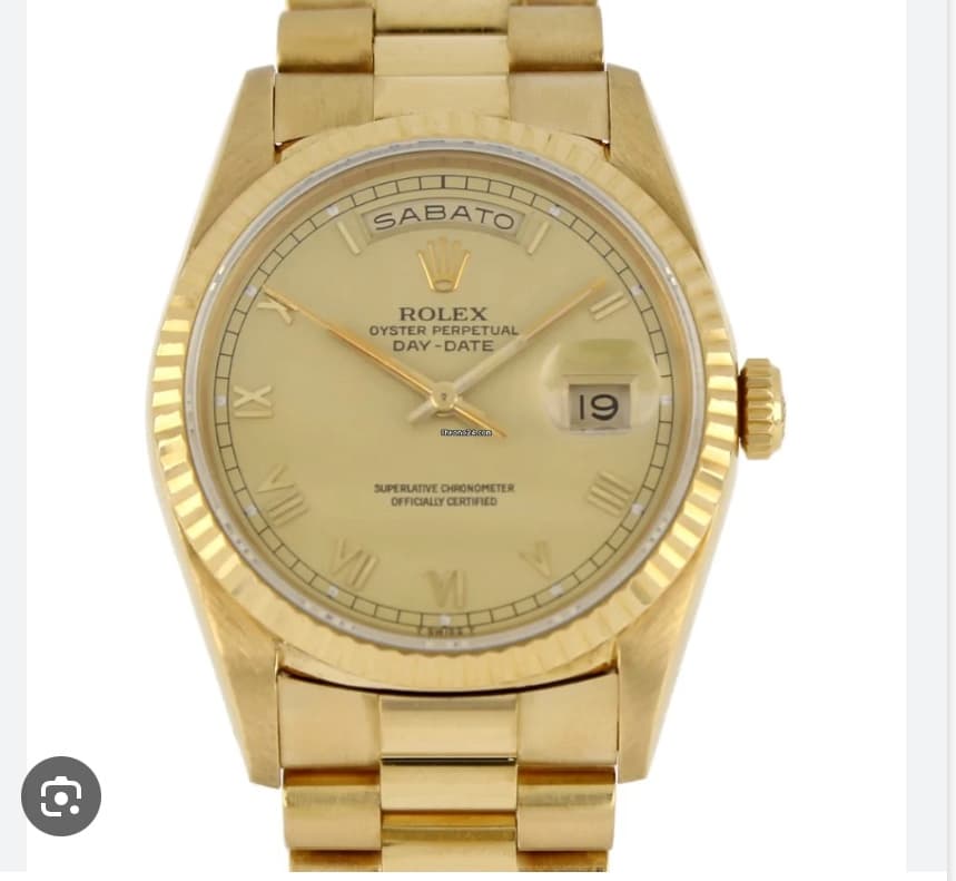 Day-Date 36 Yellow Gold 18238 thumb