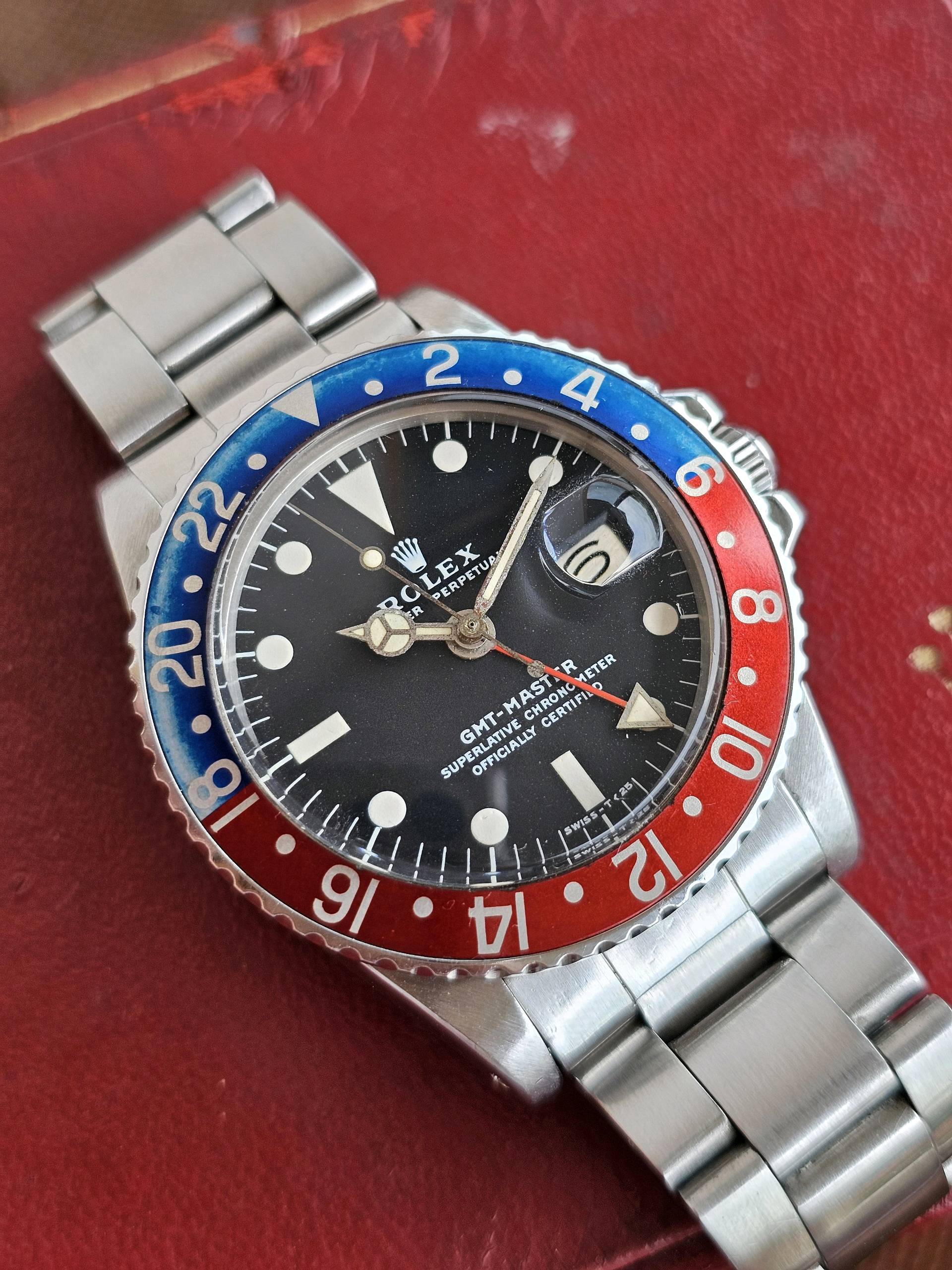 Rolex GMT Master 1675 MK2 dial thumb
