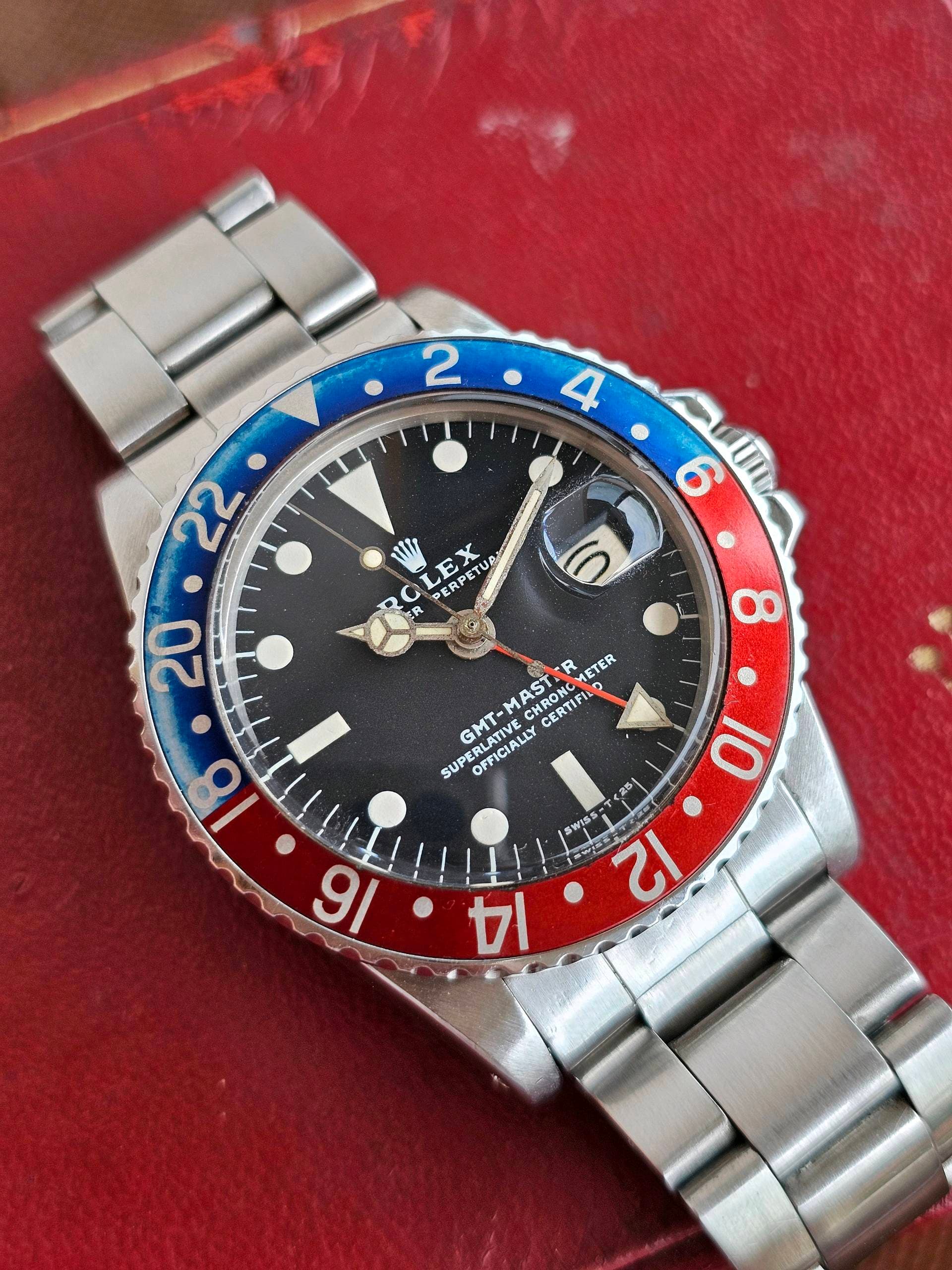Rolex GMT Master 1675 MK2 dial