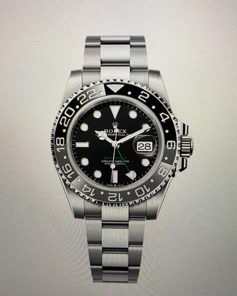 GMT-Master II Stainless Steel / GRNR / Oyster