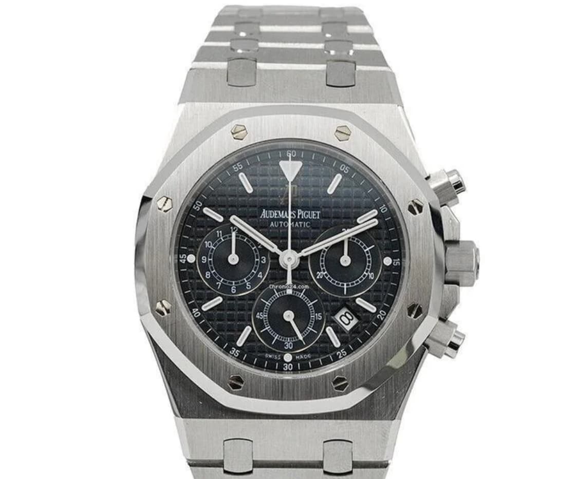 Royal Oak Chronograph Navy Blue Kasvarov thumb