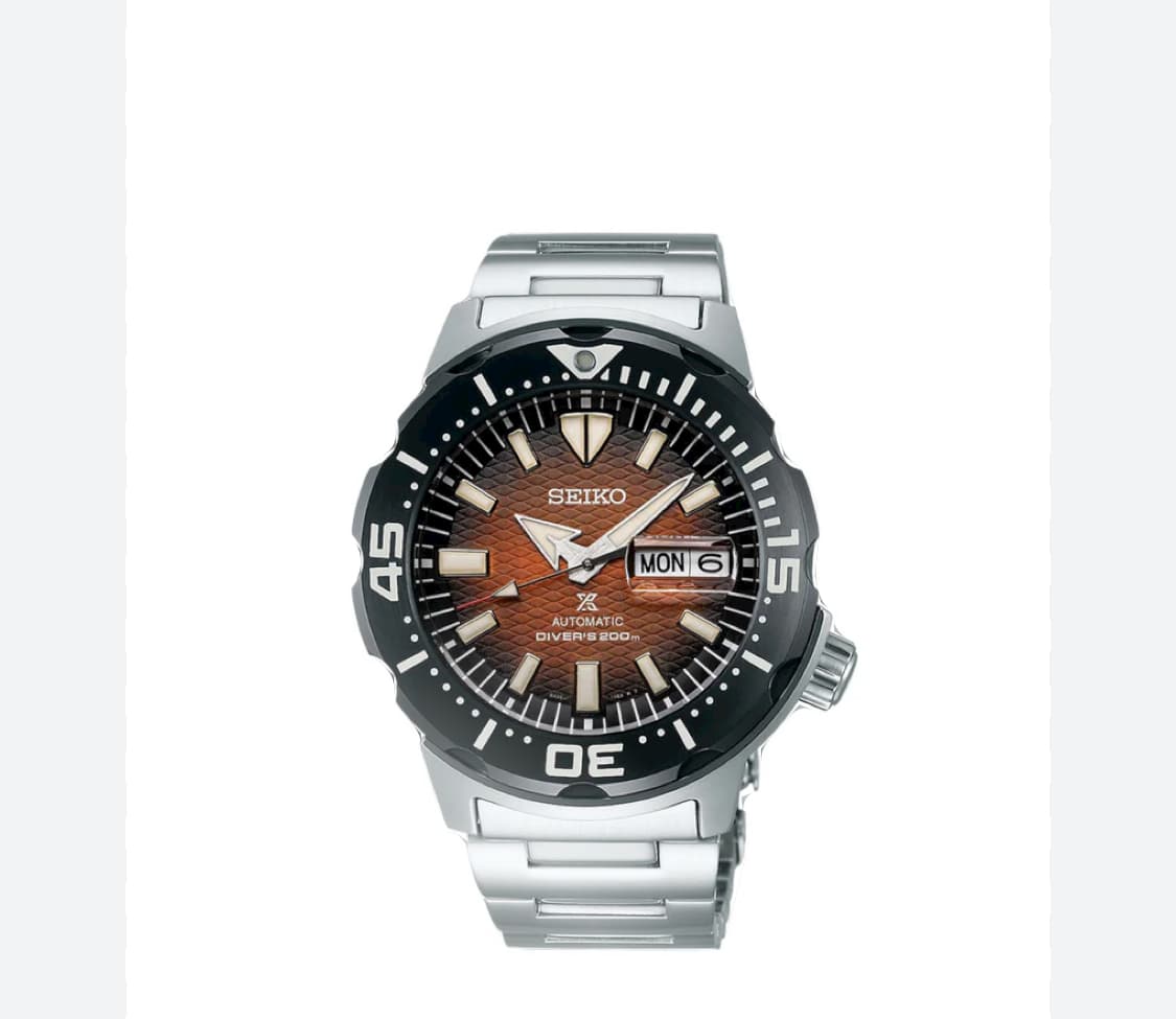 Prospex Monster SRPK55K1 Indonesian Limited Edition Inspired by Komodo Dragon