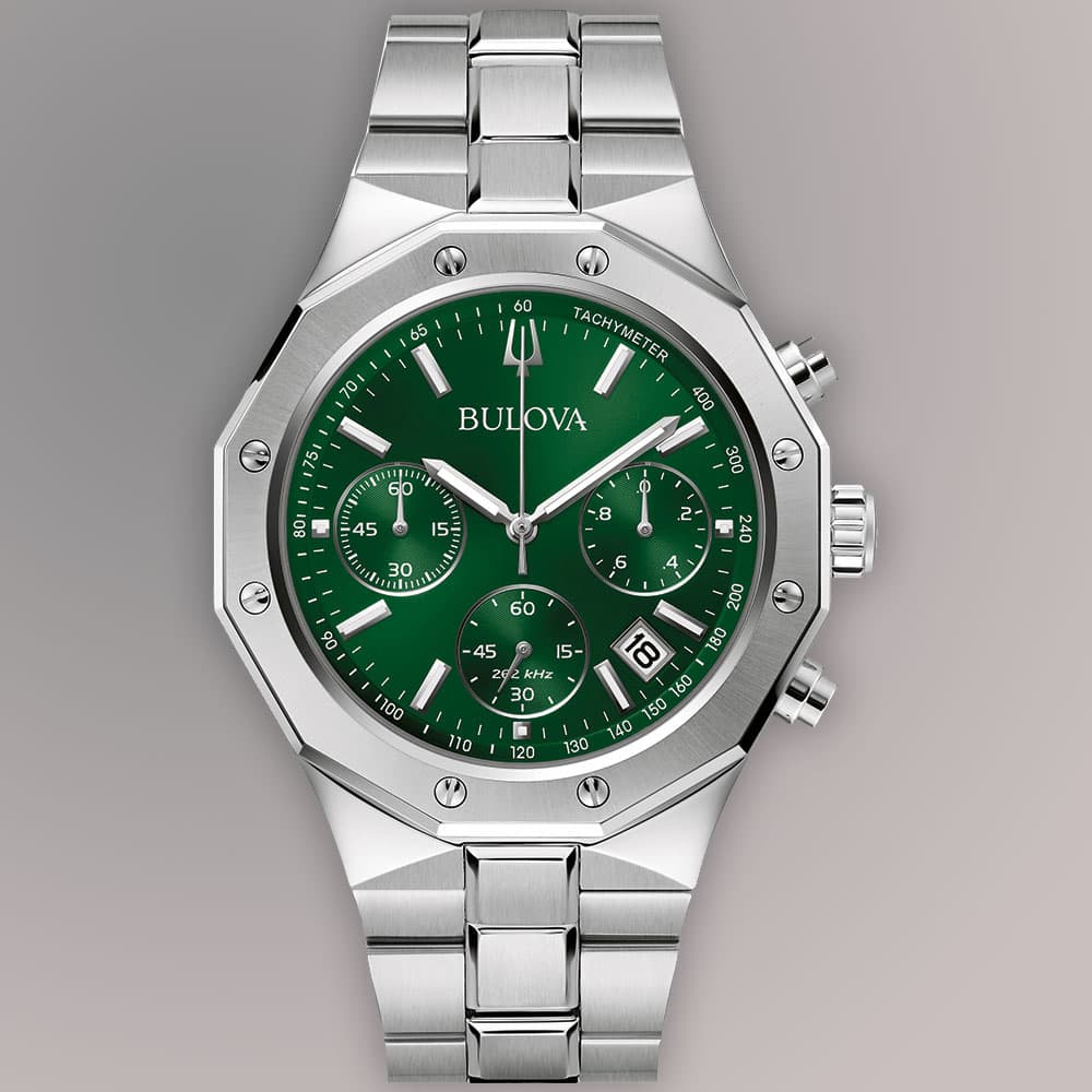 Marine Star Chrono Mens Watches BLV 96B409 thumb