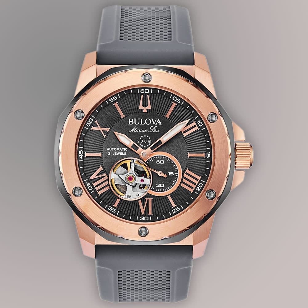 Marine Star Automatic Mens Watches BLV 98A228 thumb