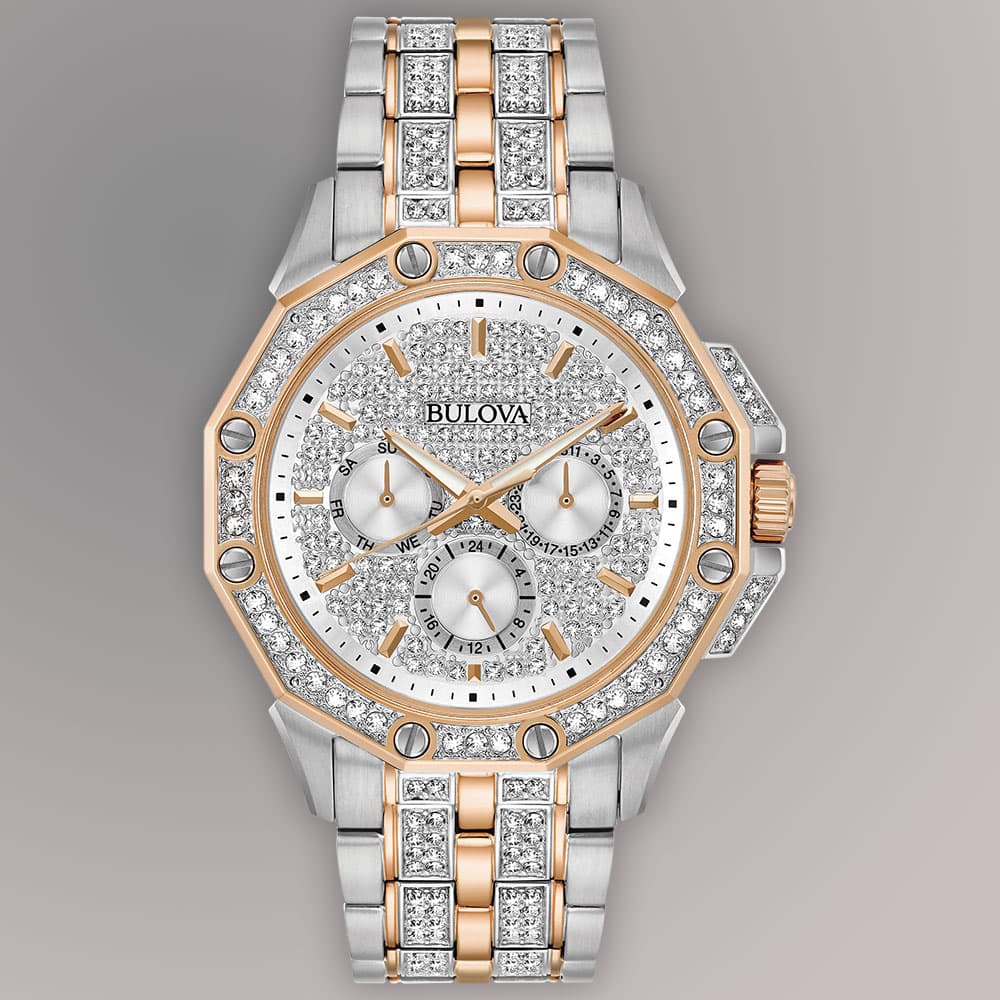 Octava Crystal Swarovski Mens Watches BLV 98C133